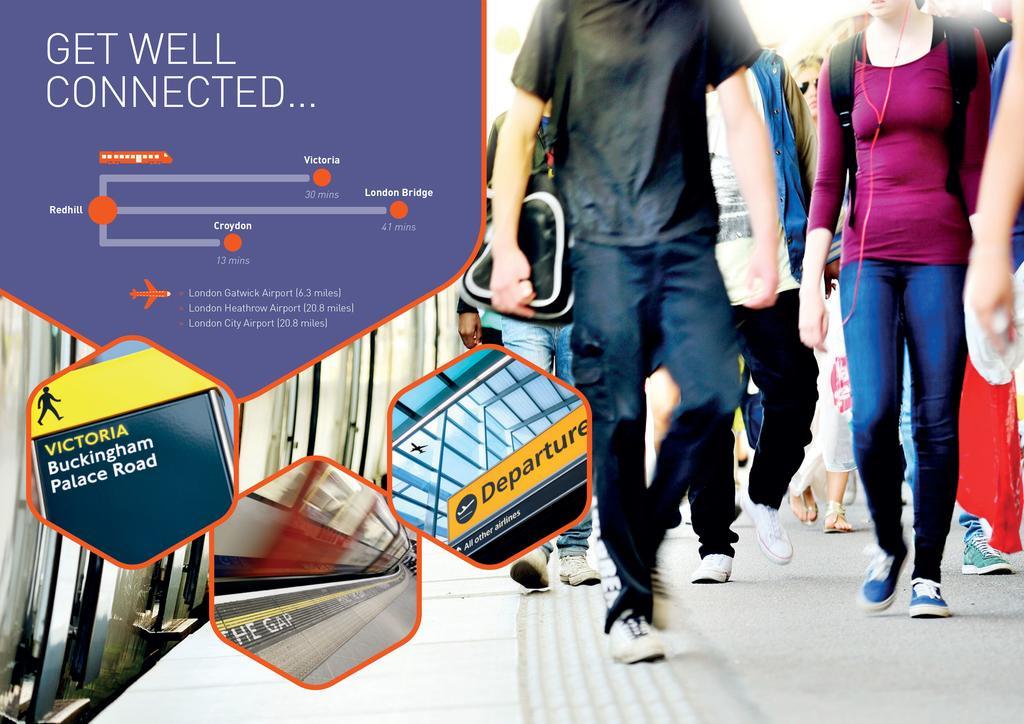 Self-Contained Town Centre One Bedroom Apartments By Helmswood Serviced Apartments เรดฮิลล์ ภายนอก รูปภาพ